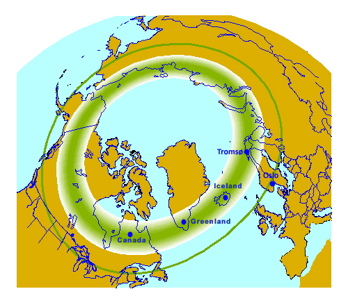 July 23Rd Your Best Chance To See The Northern Lights Map Inside - z1t2kxz