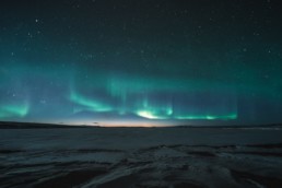 the best time to see northern lights in iceland
