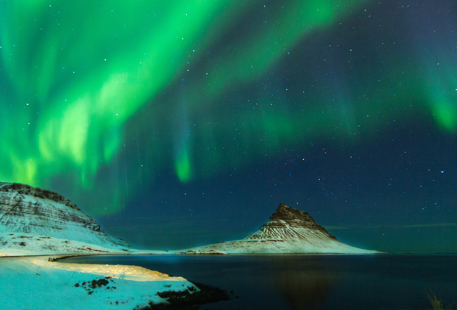 northern lights iceland