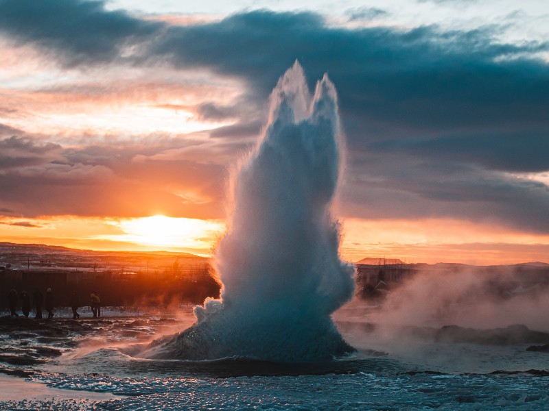 Geyser in Iceland