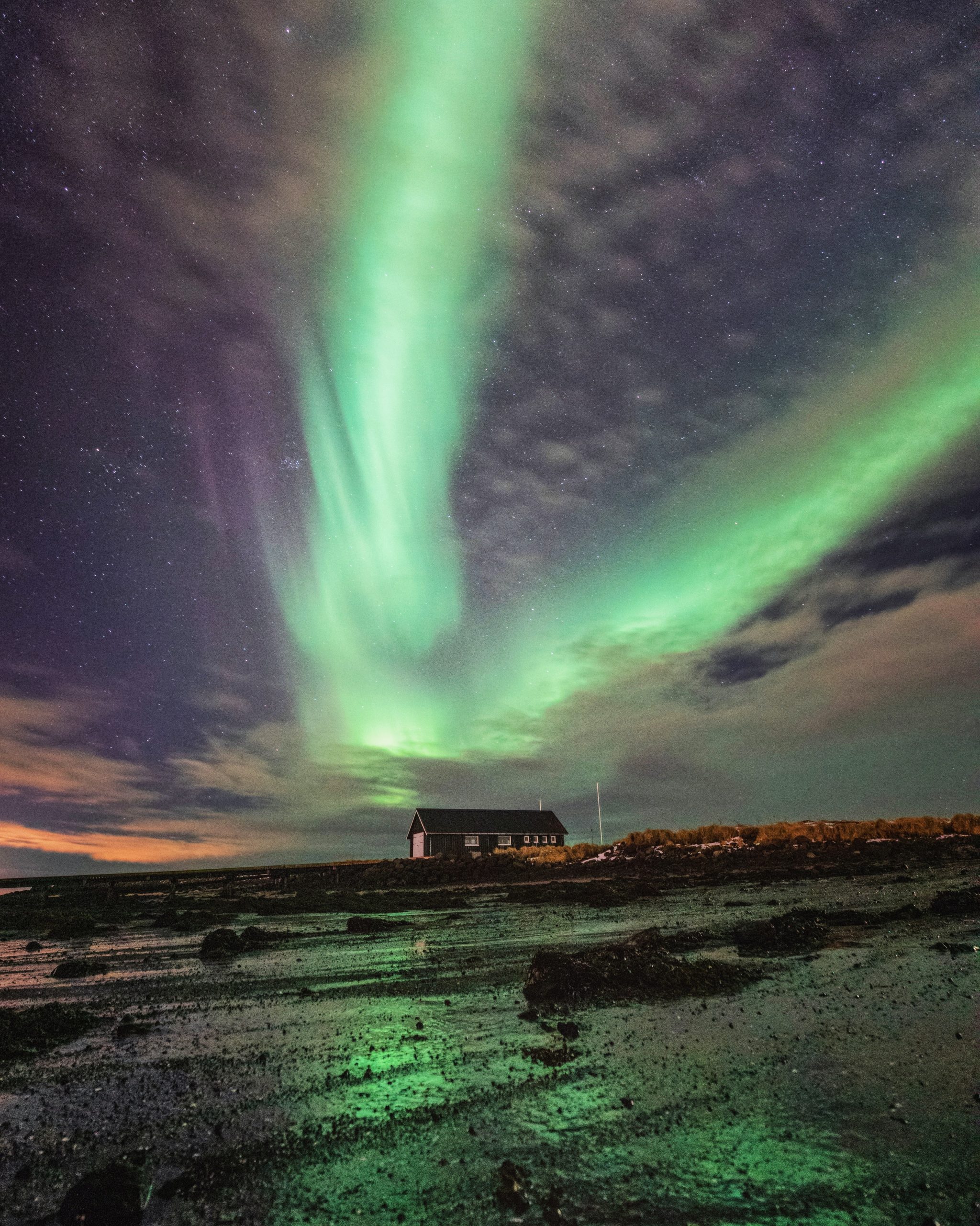 reykjavik iceland northern lights